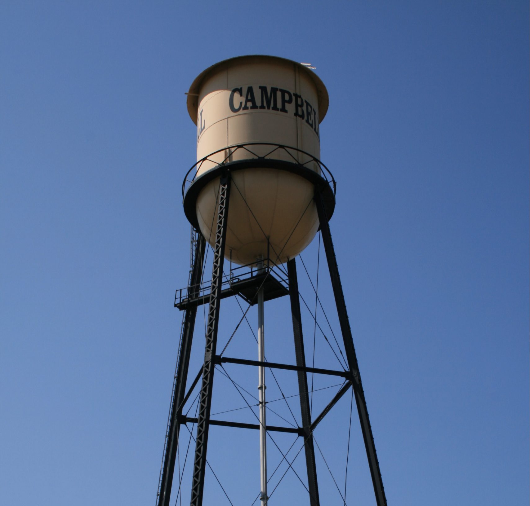 The campbell water tower