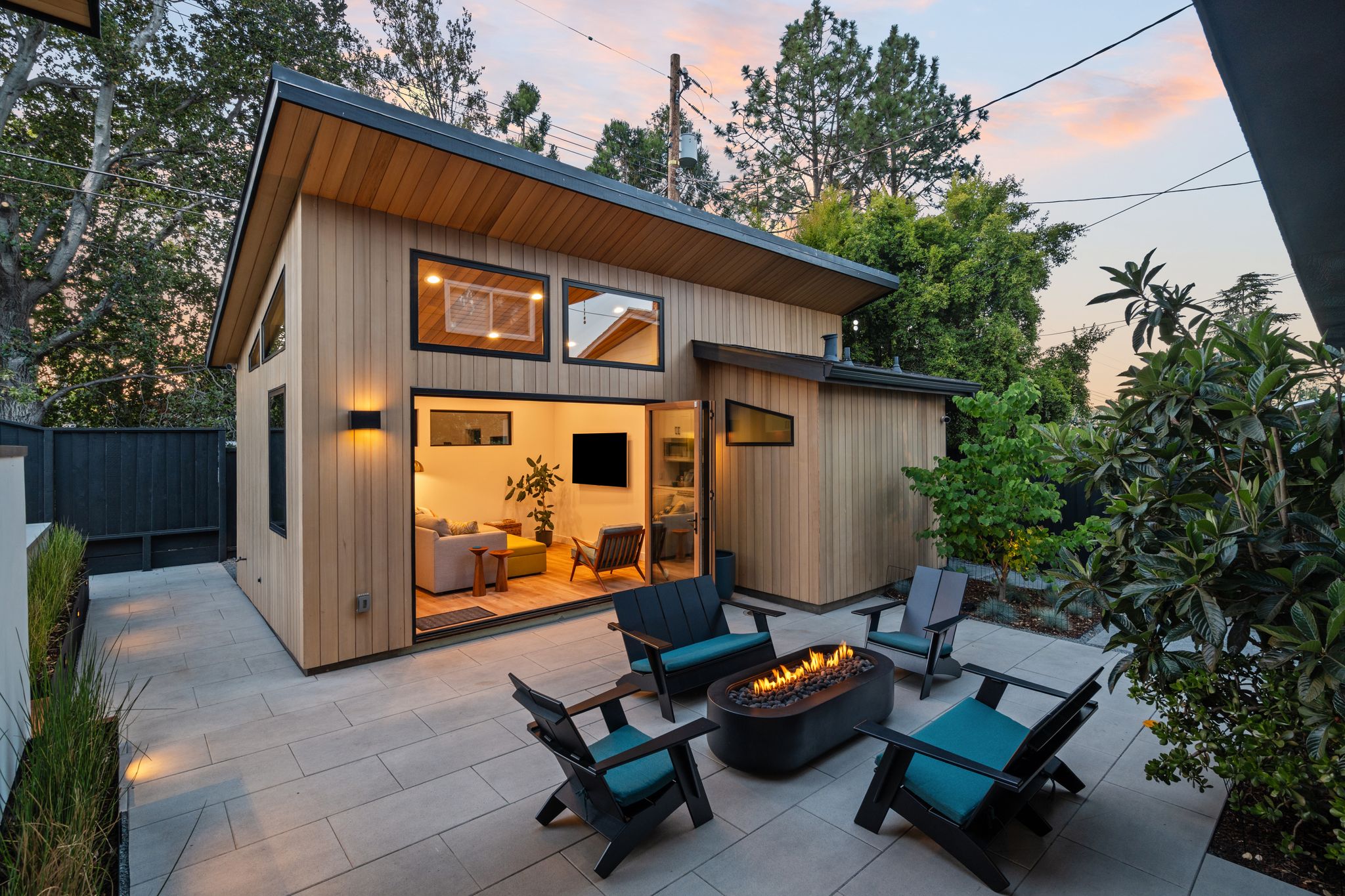 ADU and outdoor living space