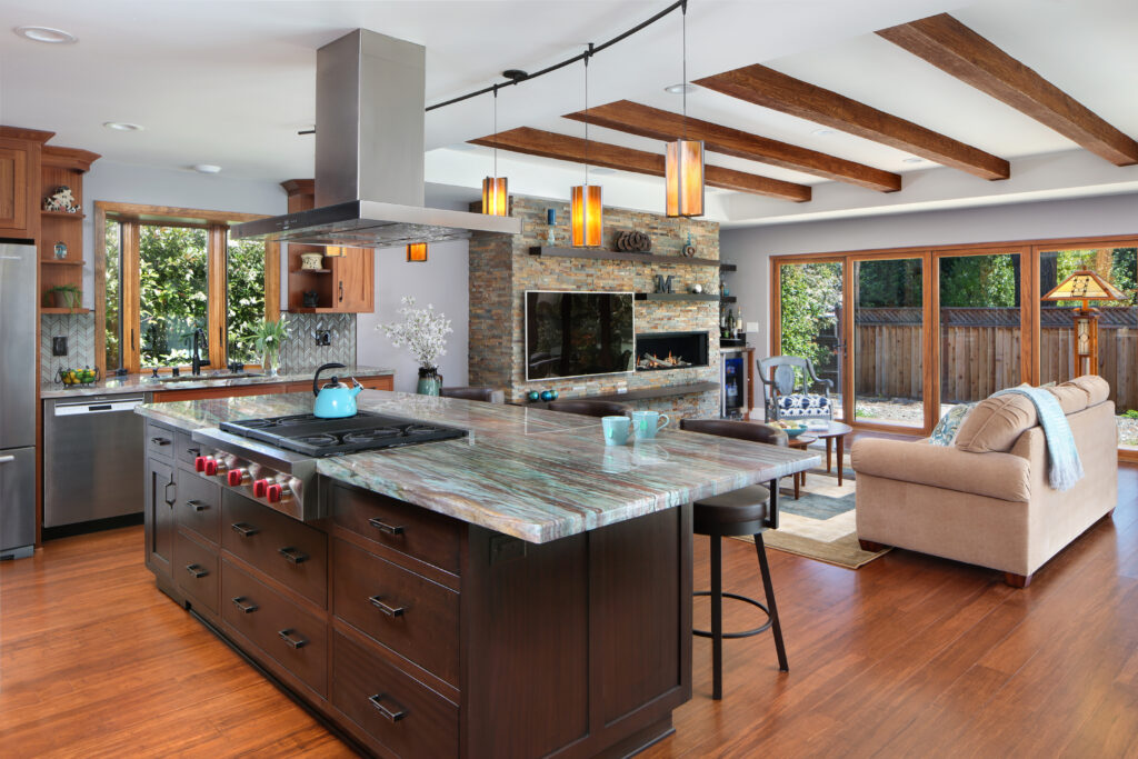 First Floor Remodel in Saratoga