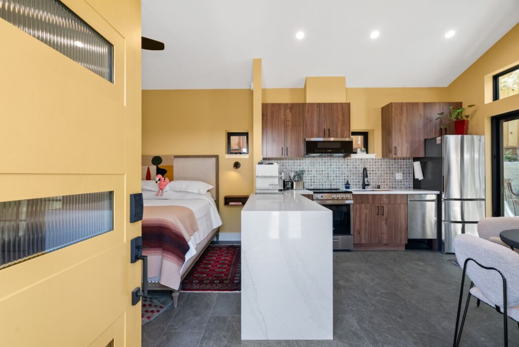Studio ADU with High Ceilings