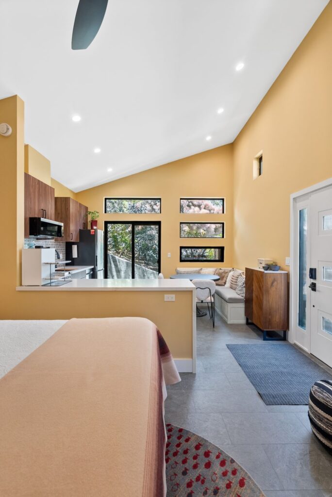 Studio ADU with High Ceilings